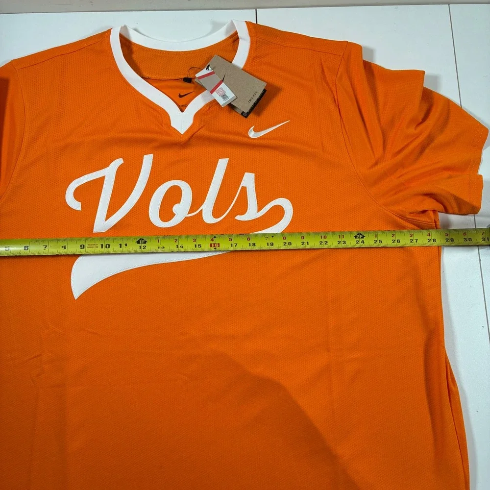NEW Nike Tennessee Volunteers Baseball Jersey 3XL Orange Vols UNBB-0DV7